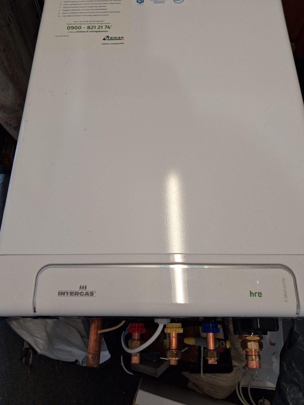 intergas kombi kompakt hre 36 30 a cw5 bouwjaar 2024, Ophalen, Minder dan 60 cm, Cv-ketel of Combi-ketel, 30 tot 80 cm