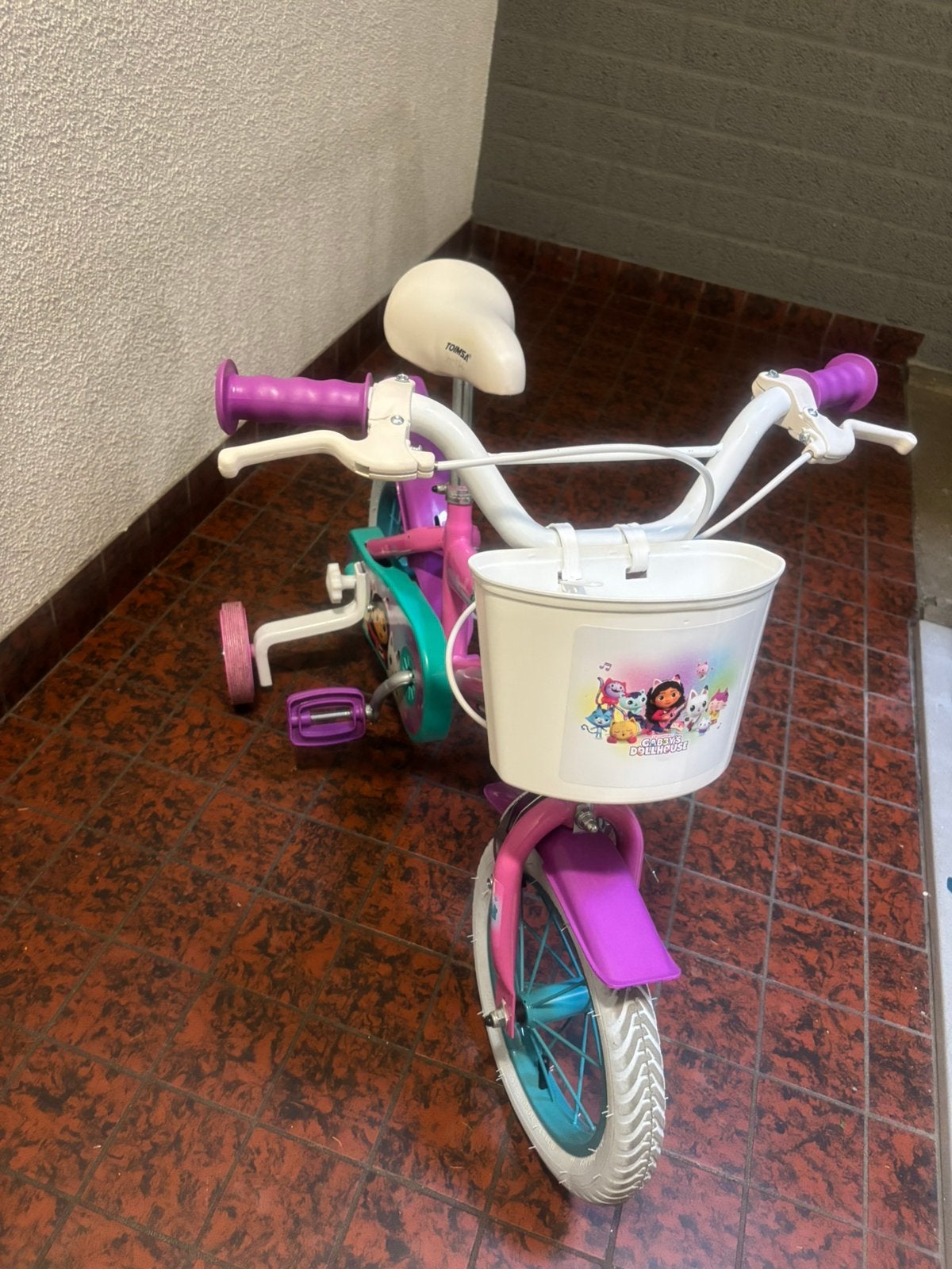 Meisjes fiets, Ophalen, Gebruikt