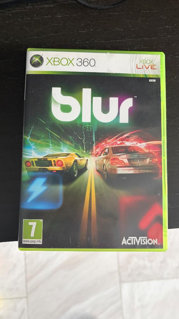 Blur Xbox 360 Compleet, Spelcomputers en Games, Games | Xbox 360, Racen en Vliegen, Ophalen of Verzenden, Zo goed als nieuw, 3 spelers of meer