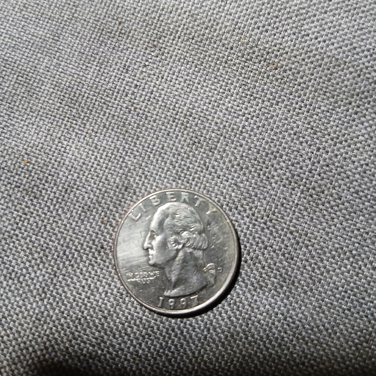 Amerikaanse Quarter Dollar munt 1997, Ophalen of Verzenden, Losse munt