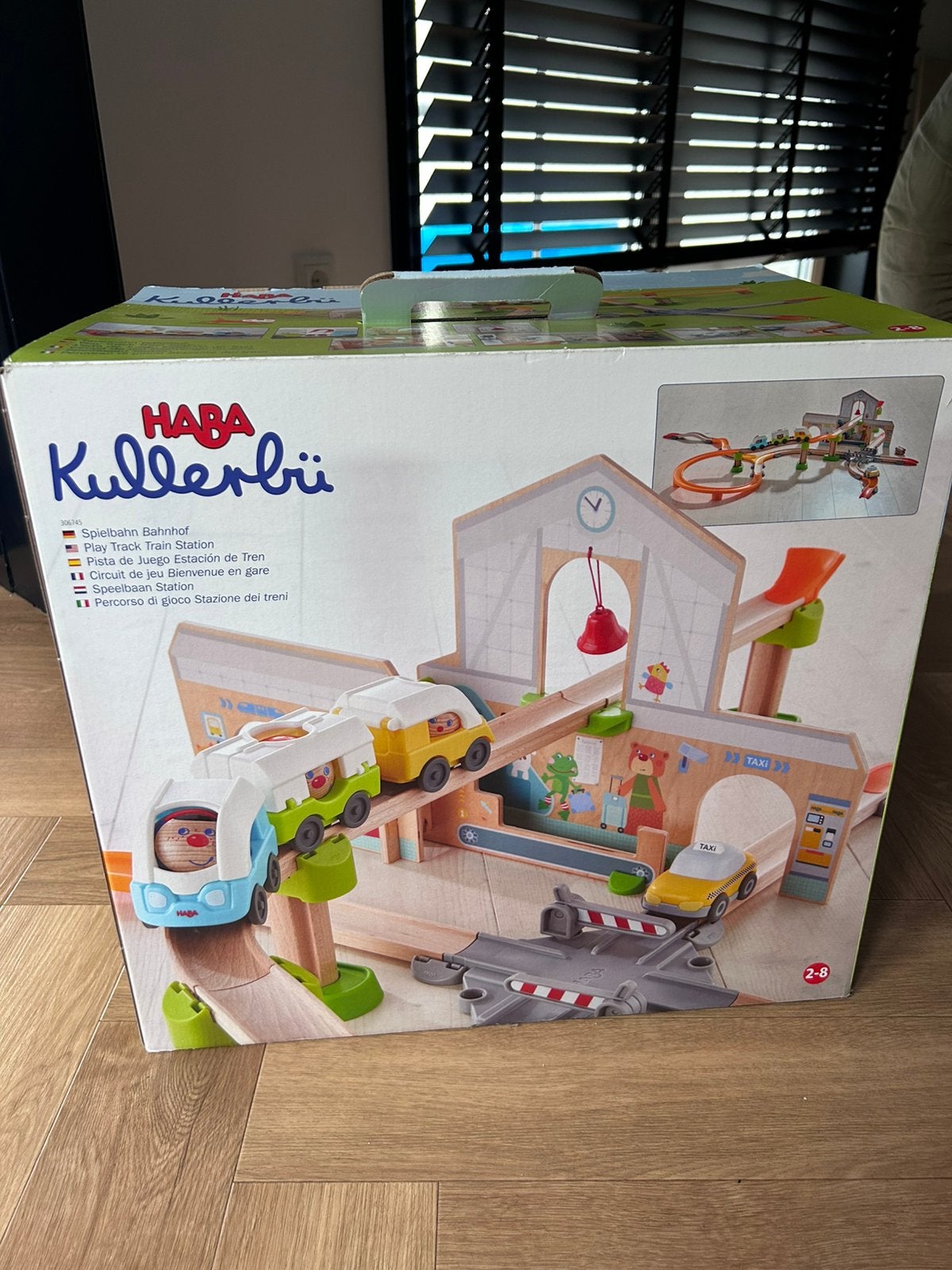 Haba knikkerbaan station nieuw!, Kinderen en Baby's, Speelgoed | Houten speelgoed, Ophalen, Zo goed als nieuw