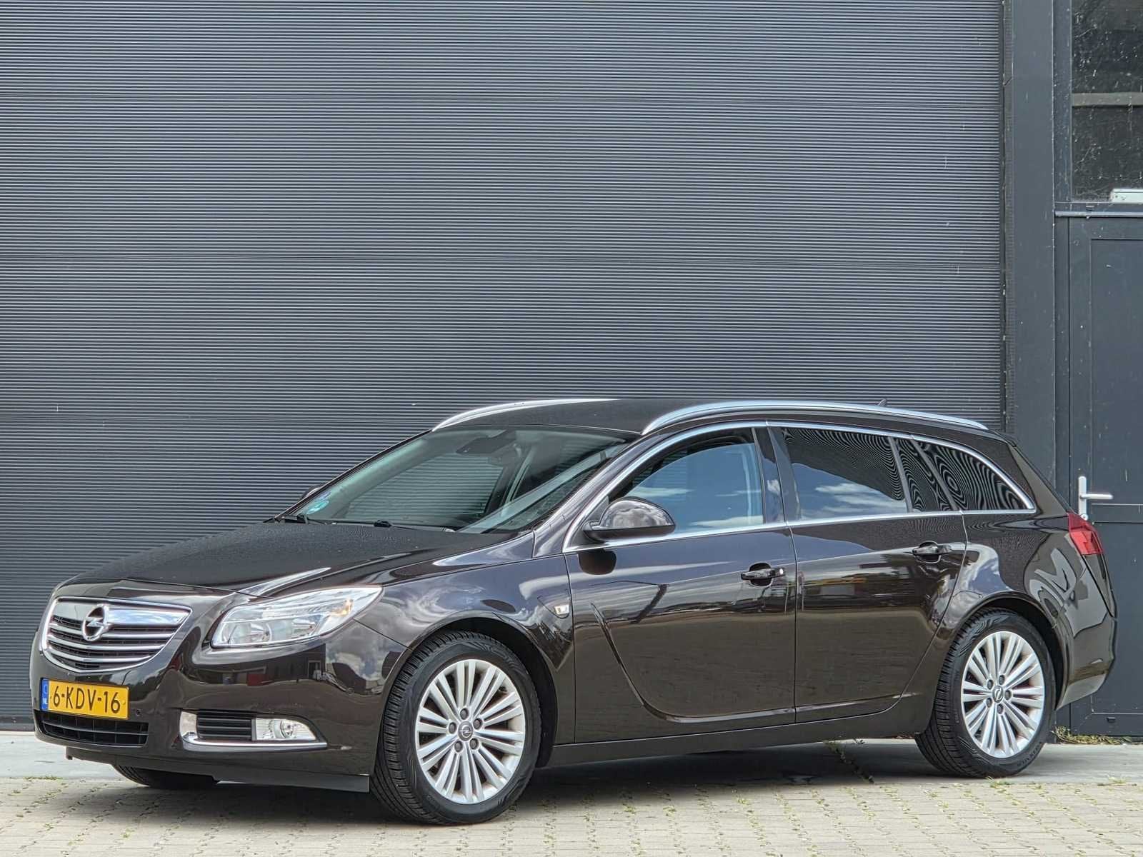 Opel - Insignia Sports Tourer - 1.4 T EcoF. D. Ed. - 6-KDV-1, Auto's, Euro 5, Gebruikt, 4 cilinders, Bruin
