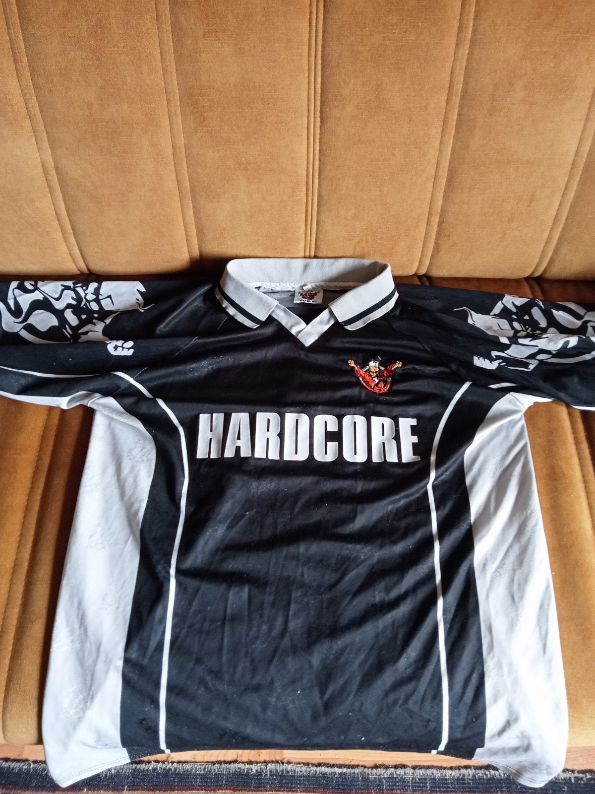Thunderdome voetbalshirt 90's soccer zeldzaam ID&T Gabber, Maat L, Ophalen of Verzenden, Gebruikt, Shirt