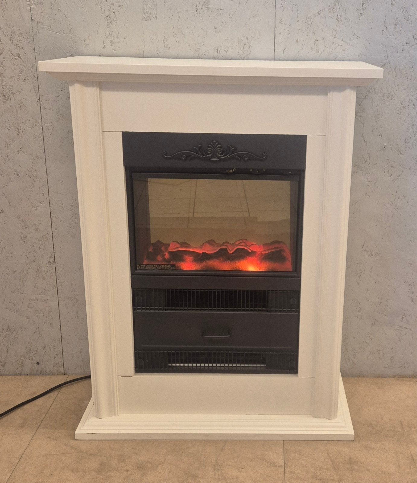 Classic Fire Venezia Elektrische Sfeerhaard met verwarming, Ophalen, Elektrische haard, Classic Fire, Zo goed als nieuw