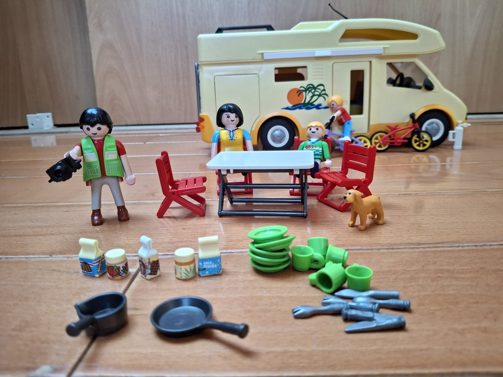 Playmobil Familie camper - 3647, Ophalen, Zo goed als nieuw, Family fun