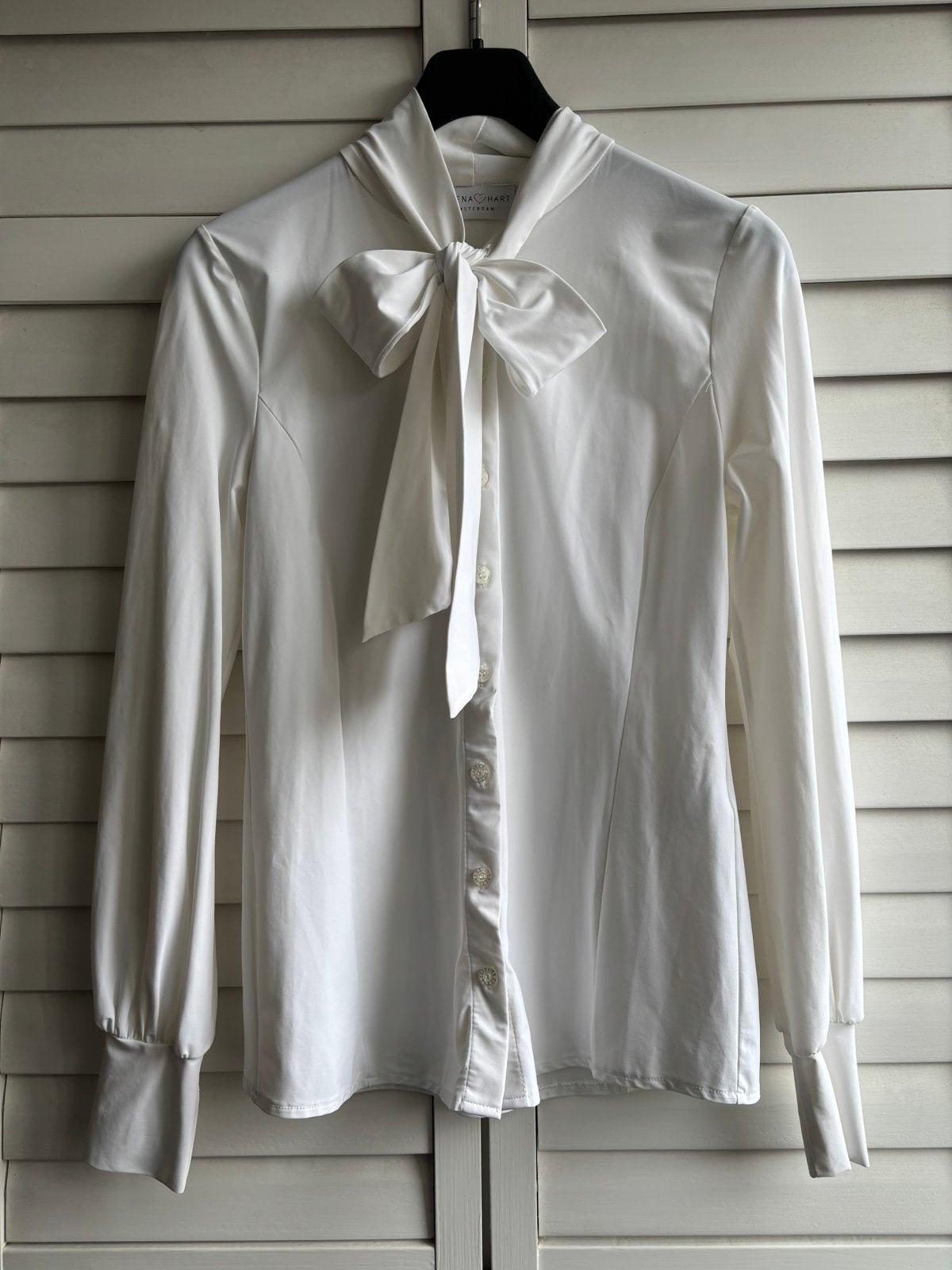Witte blouse Helena Hart maat S, Wit, Zo goed als nieuw, Maat 36 (S), Helena Hart