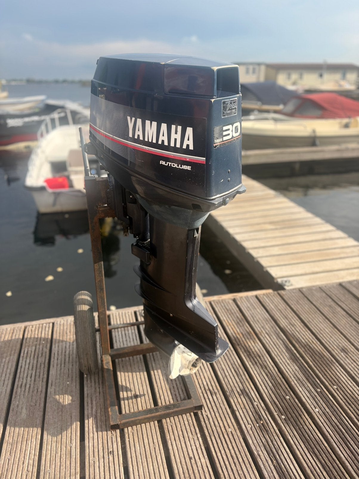 Yamaha 30 autolube langstaart handstart, Ophalen, 10 tot 30 pk, Viertaktmotor, Zo goed als nieuw