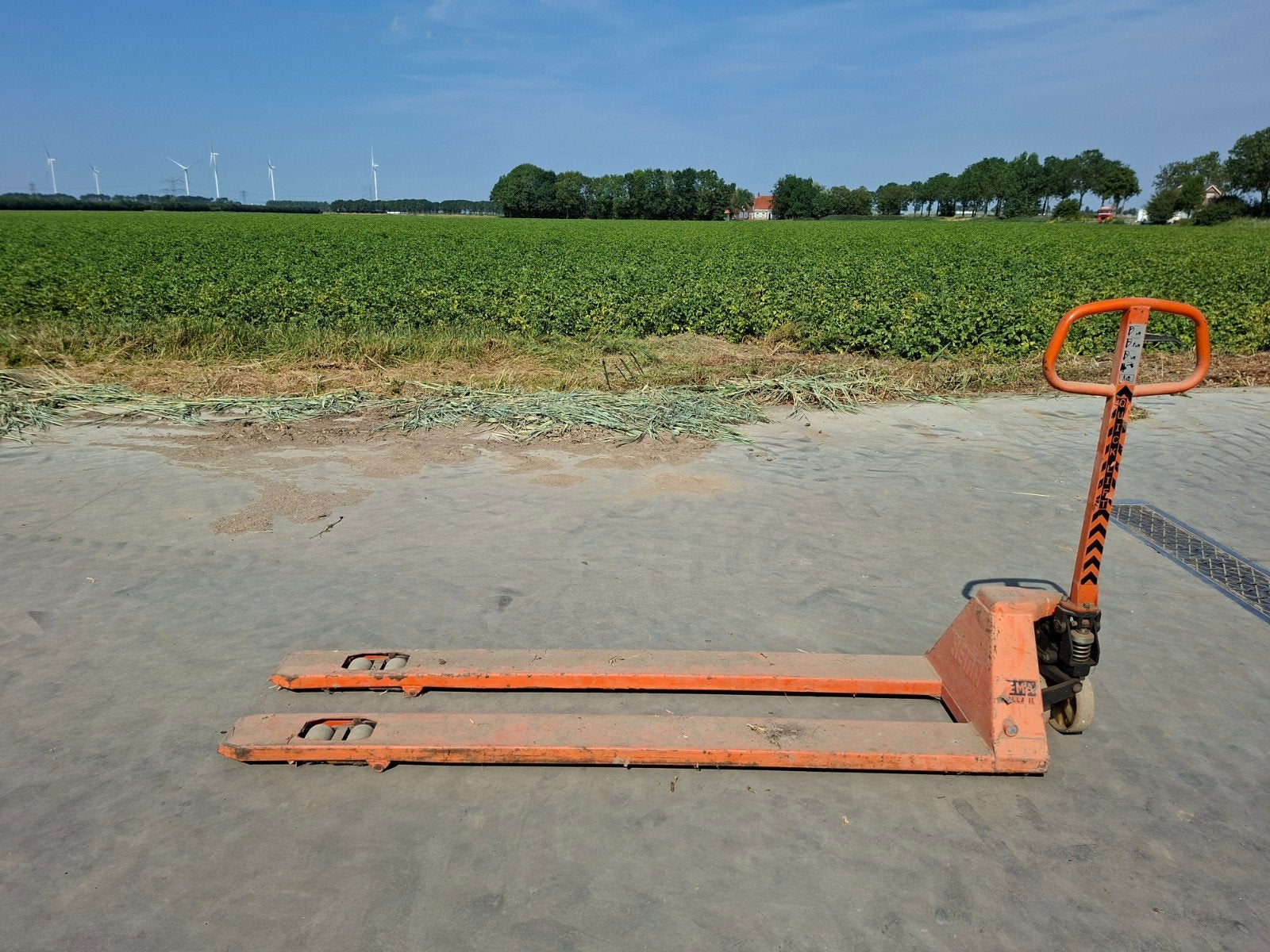 2m rema pallet / pomp wagen, 100 liter of meer, Ophalen of Verzenden, Gebruikt, Steekwagen