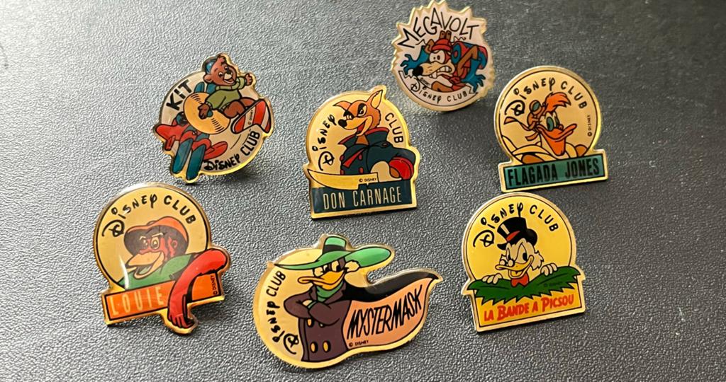 Vintage Disney Club Pins - Diverse Figuren, Ophalen of Verzenden, Zo goed als nieuw, Nvt, Nvt