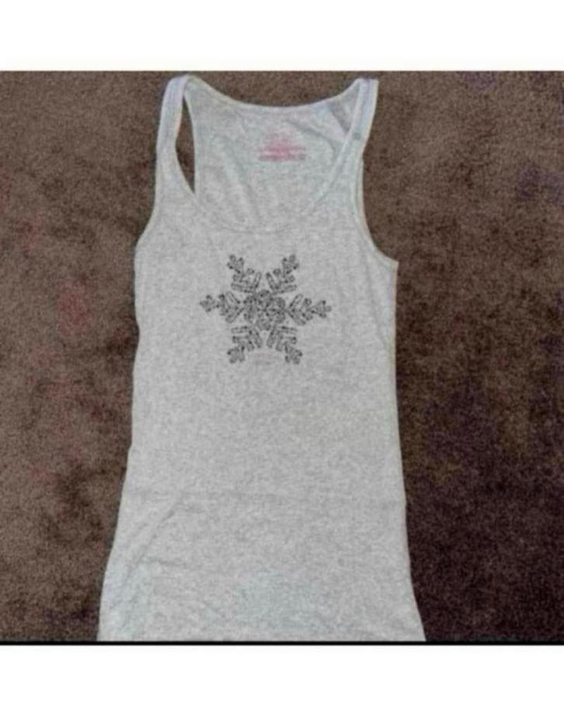 Victoria's Secret top maat M met sneeuwvlok print, Ophalen of Verzenden, Zo goed als nieuw