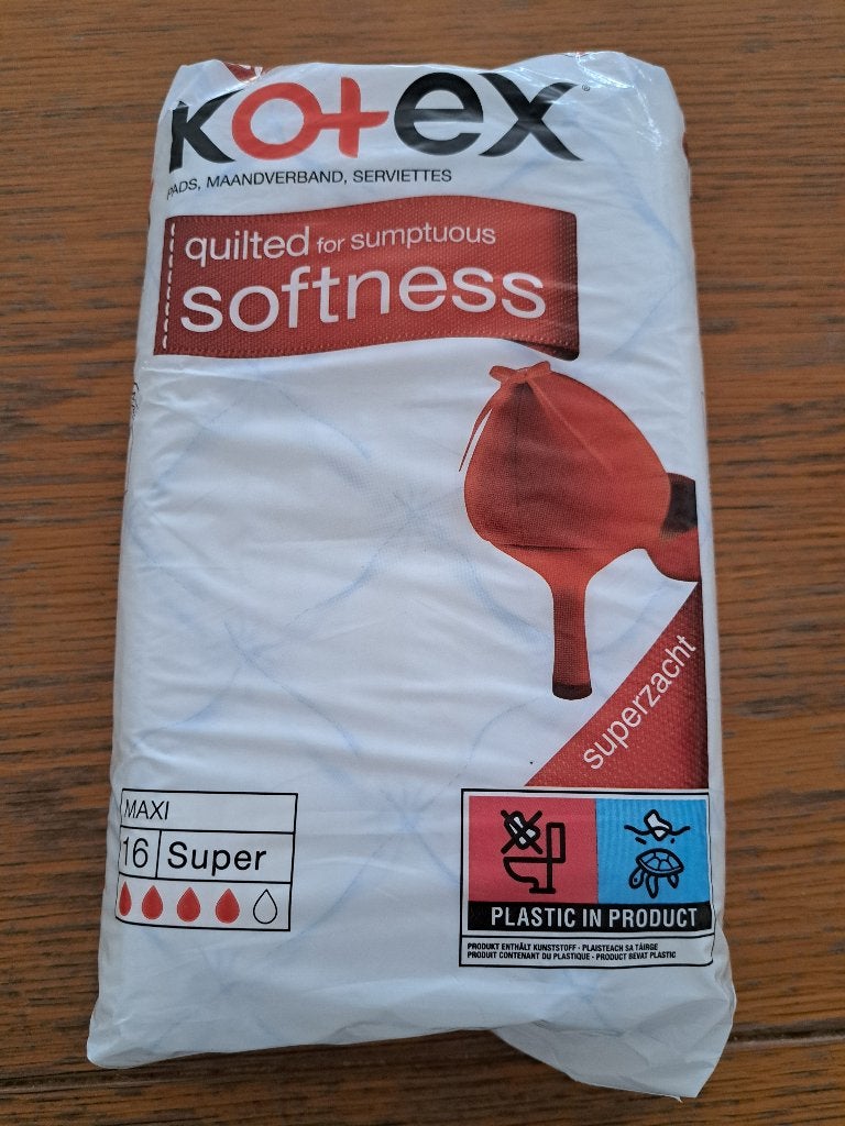 maandverband van kotex super 16 stuks, Sieraden, Tassen en Uiterlijk, Ophalen of Verzenden, Nieuw, Overige typen