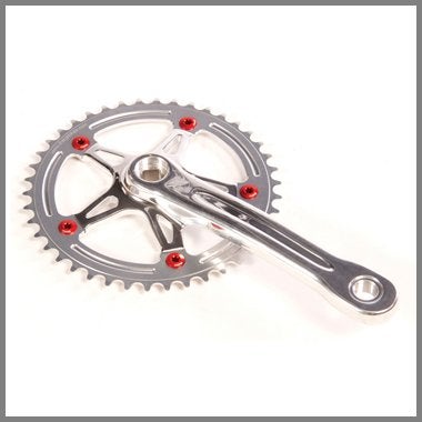 Charge - Rotisserie crankstel / crankset, zilver, Crankstel of Pedalen, Nieuw, Ophalen of Verzenden, Charge
