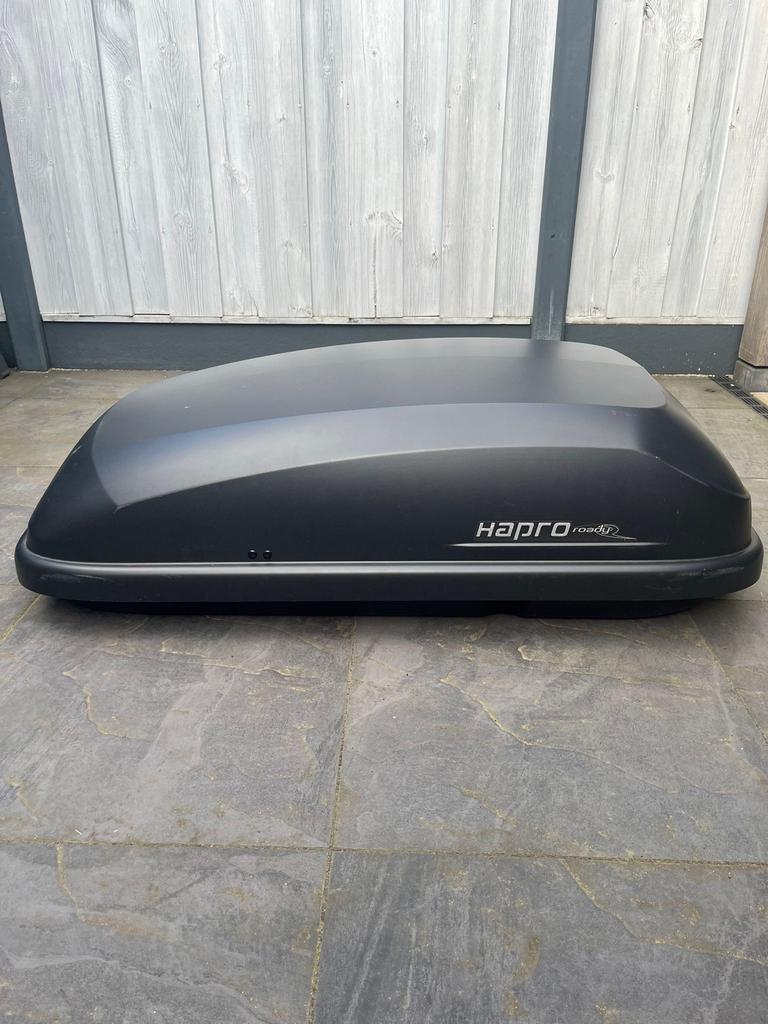 Hapro Roady dakkoffer - Zwart, Auto diversen, Dakkoffers, Ophalen, Gebruikt