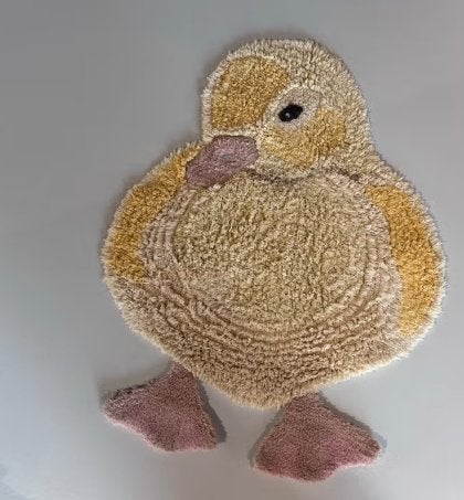 Lorena Canals Vloerkleed - Duck, Geel, Ophalen of Verzenden, Overige vormen, Nieuw