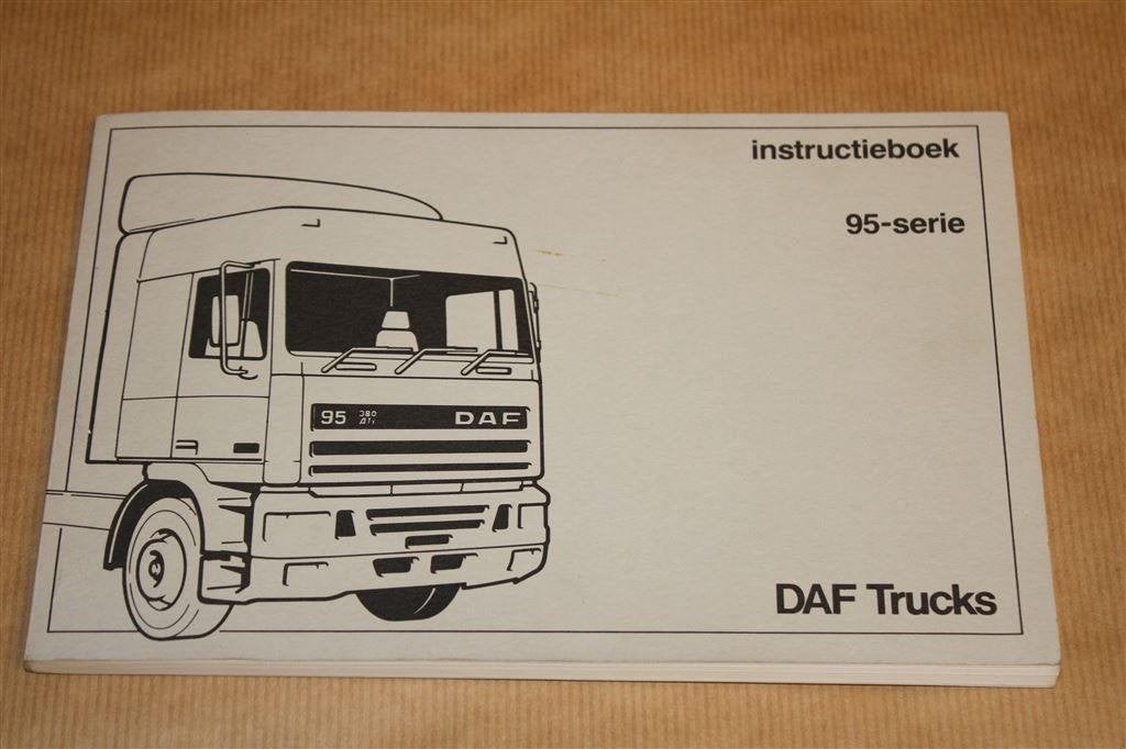 Instructieboek DAF Trucks 95-serie, Ophalen of Verzenden