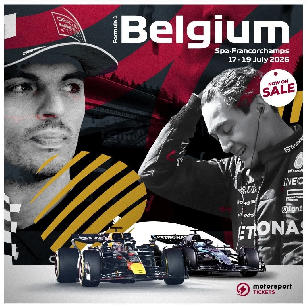 Formule 1 Race op Circuit Spa-Belgie bronsen Tickets, Ophalen of Verzenden, Formule 1