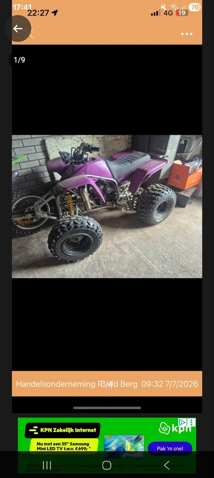 quad gezocht 250cc tot 1000cc, Ophalen of Verzenden, Gebruikt, Overige merken