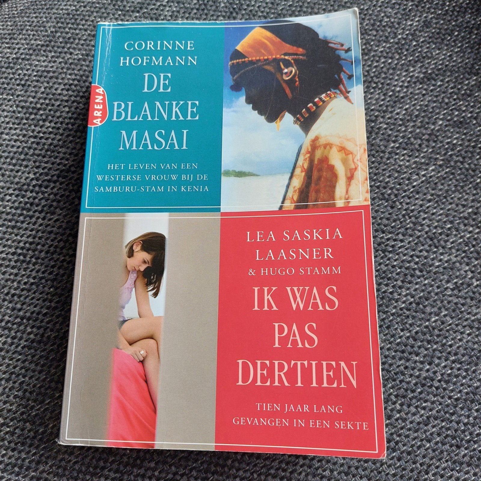 De Blanke Masai & Ik Was Pas Dertien, Boeken, Ophalen of Verzenden, Gelezen, Corinne Hofmann, Lea Saskia Laasner & Hugo Stamm