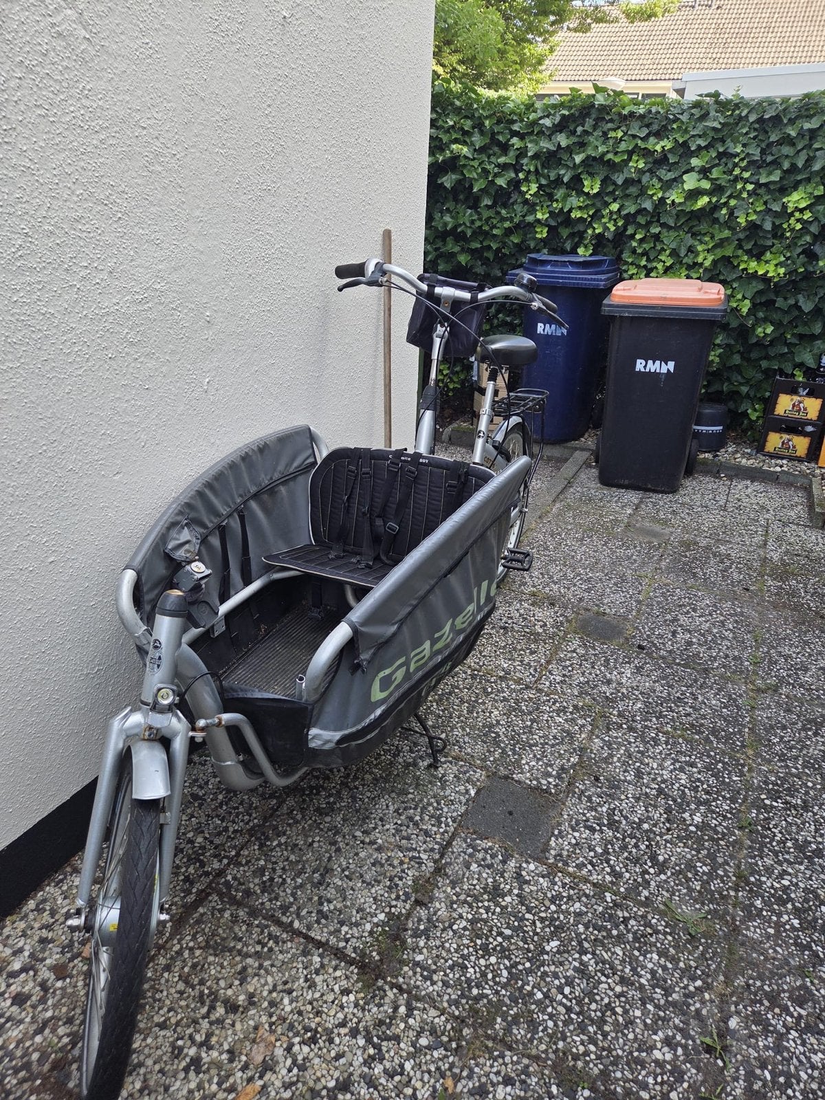 Gazelle Cabby Bakfiets (niet elektrisch), Fietsen en Brommers, Fietsen | Bakfietsen, Ophalen, Gebruikt, 3 kinderen, Gazelle
