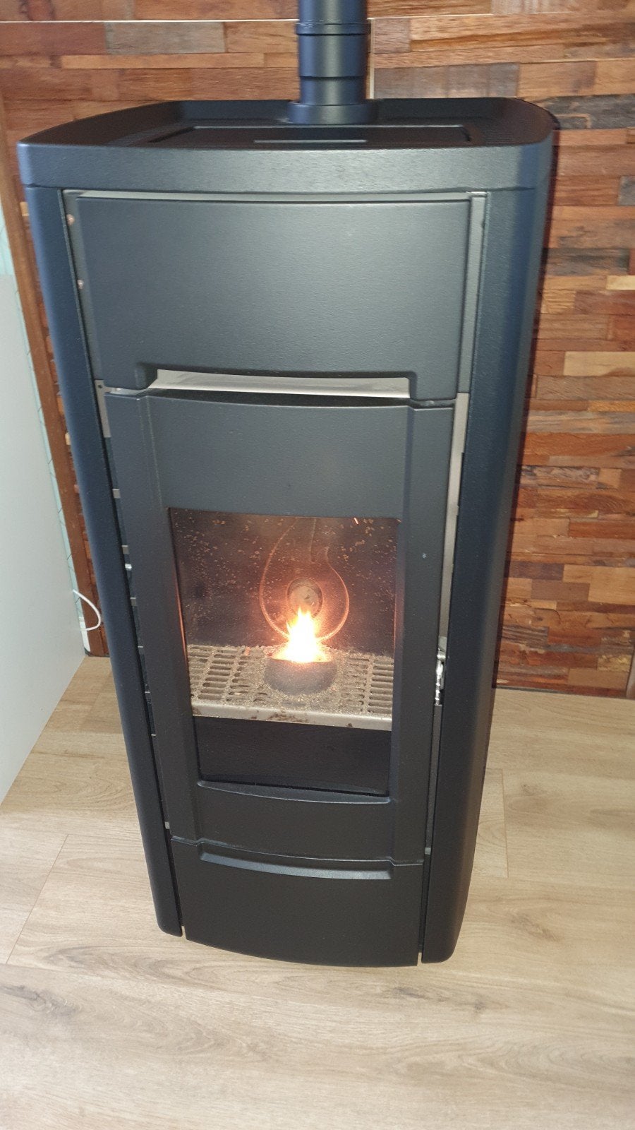 TopNext pelletkachel, Huis en Inrichting, Ophalen, Zo goed als nieuw, Overige brandstoffen, Pelletkachel