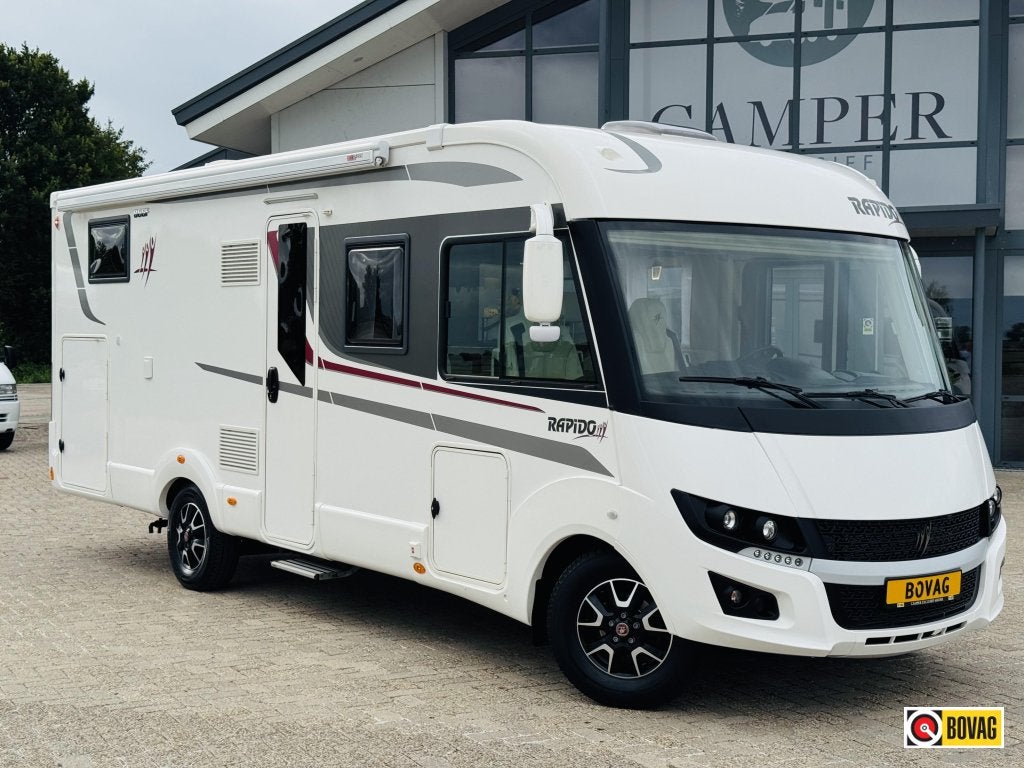 Rapido 866 F Automaat Enkele bedden Hefbed 2021, Ringverwarming, Fiat, Afzuigkap, Bedrijf