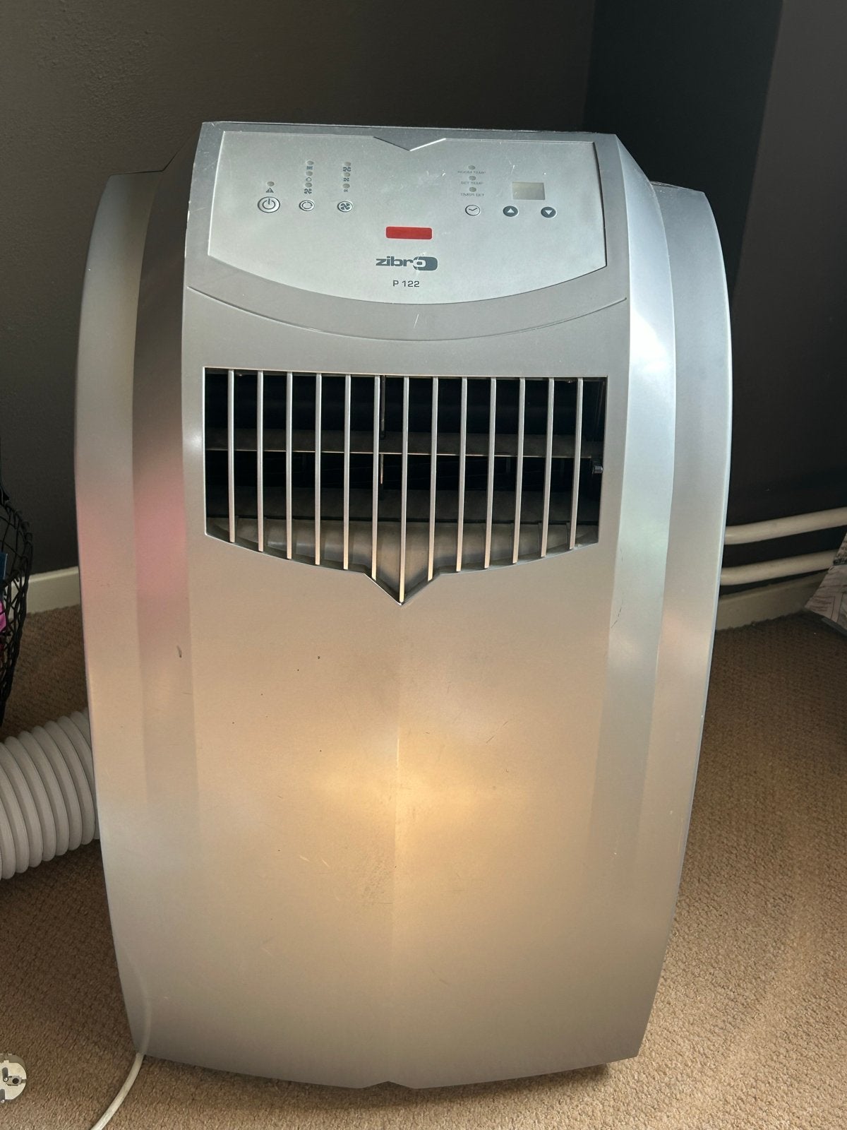 Zibro Mobiele Airco, Witgoed en Apparatuur, Airco's, Gebruikt, Mobiele airco, Minder dan 60 m³, 3 snelheden of meer, Koelen en Ontvochtigen