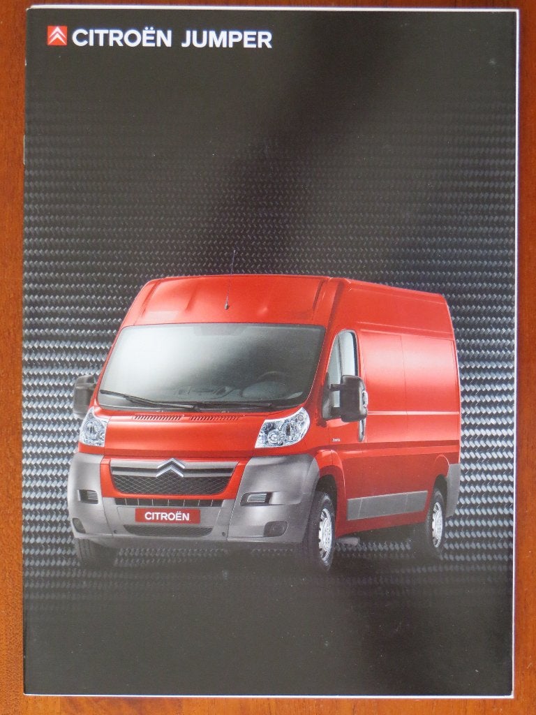 Citroën Jumper (juli 2008) met bijlage, Ophalen of Verzenden, Nieuw, Citroën