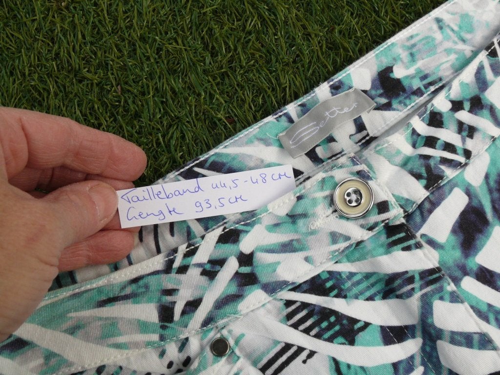 Setter broek maat 44 stretch als nieuw, Kleding | Dames, Meerkleurig, Maat 42/44 (L), Ophalen of Verzenden, Zo goed als nieuw