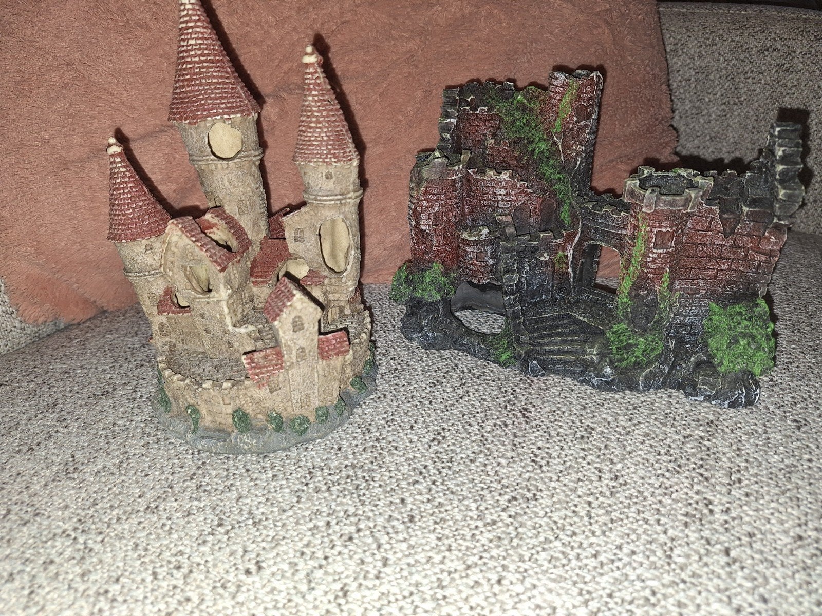 aquarium decoratie kastelen, Ophalen of Verzenden