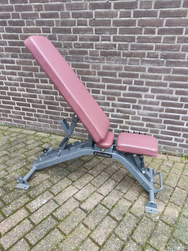 Nautilus verstelbaar fitness bankje, -, Benen, -, Ophalen of Verzenden