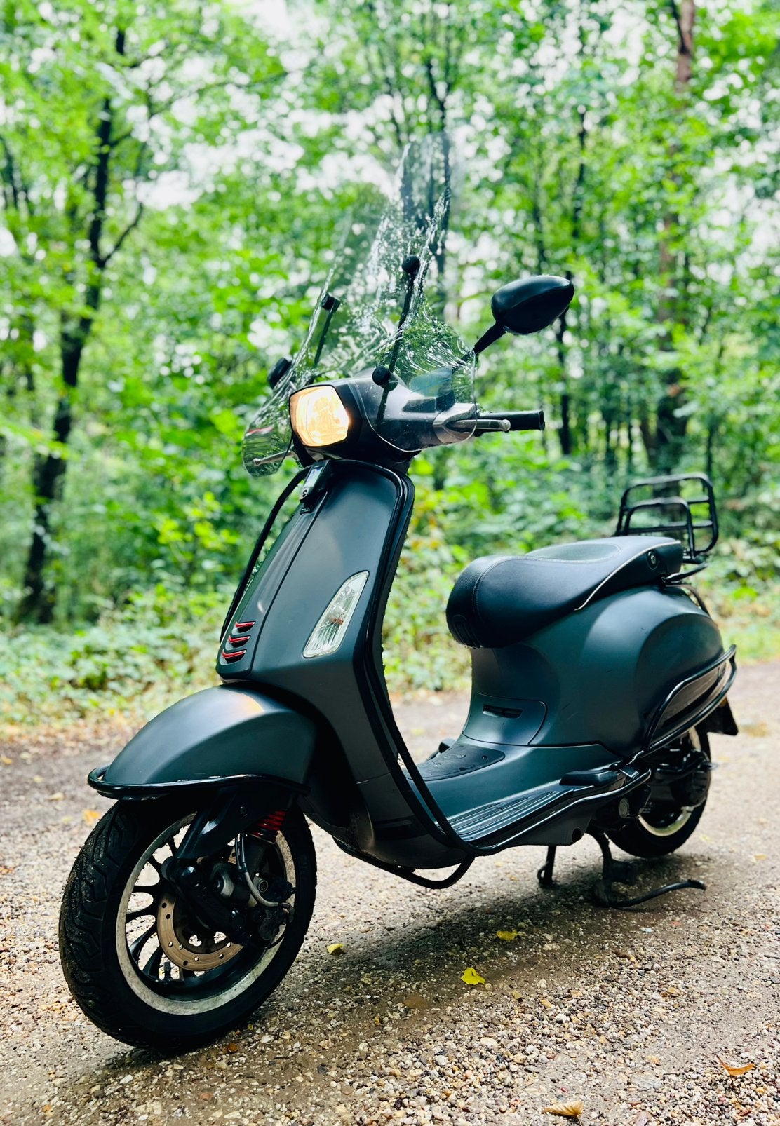 Vespa Sprint 2017 | 50cc | 4T 2V | Titanio Grey | Brom!, Fietsen en Brommers, Scooters | Vespa, Ophalen, Gebruikt, Maximaal 45 km/u