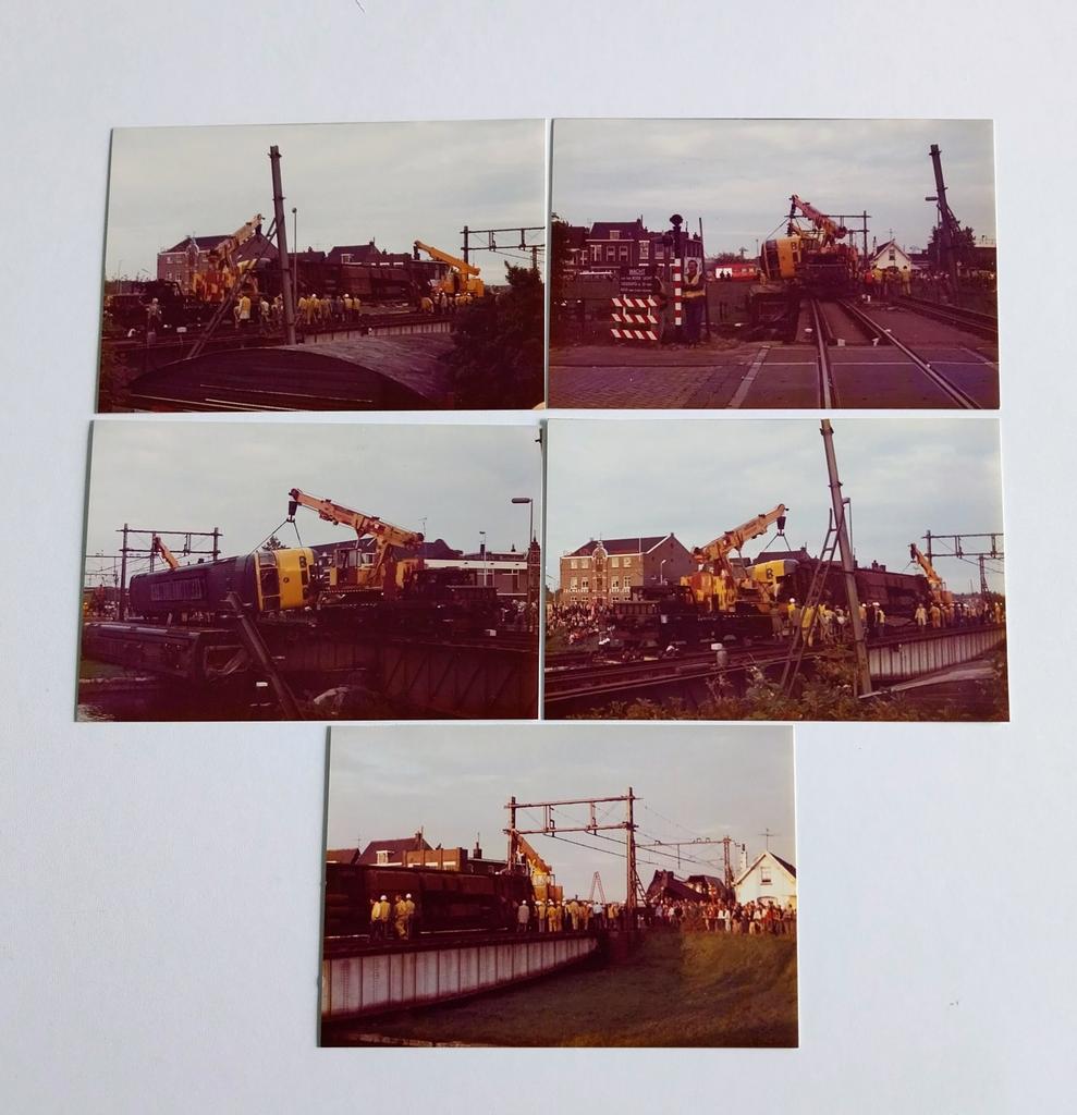 Treinongeval Vlaardingen., Verzamelen, Ophalen of Verzenden, Trein, Overige typen