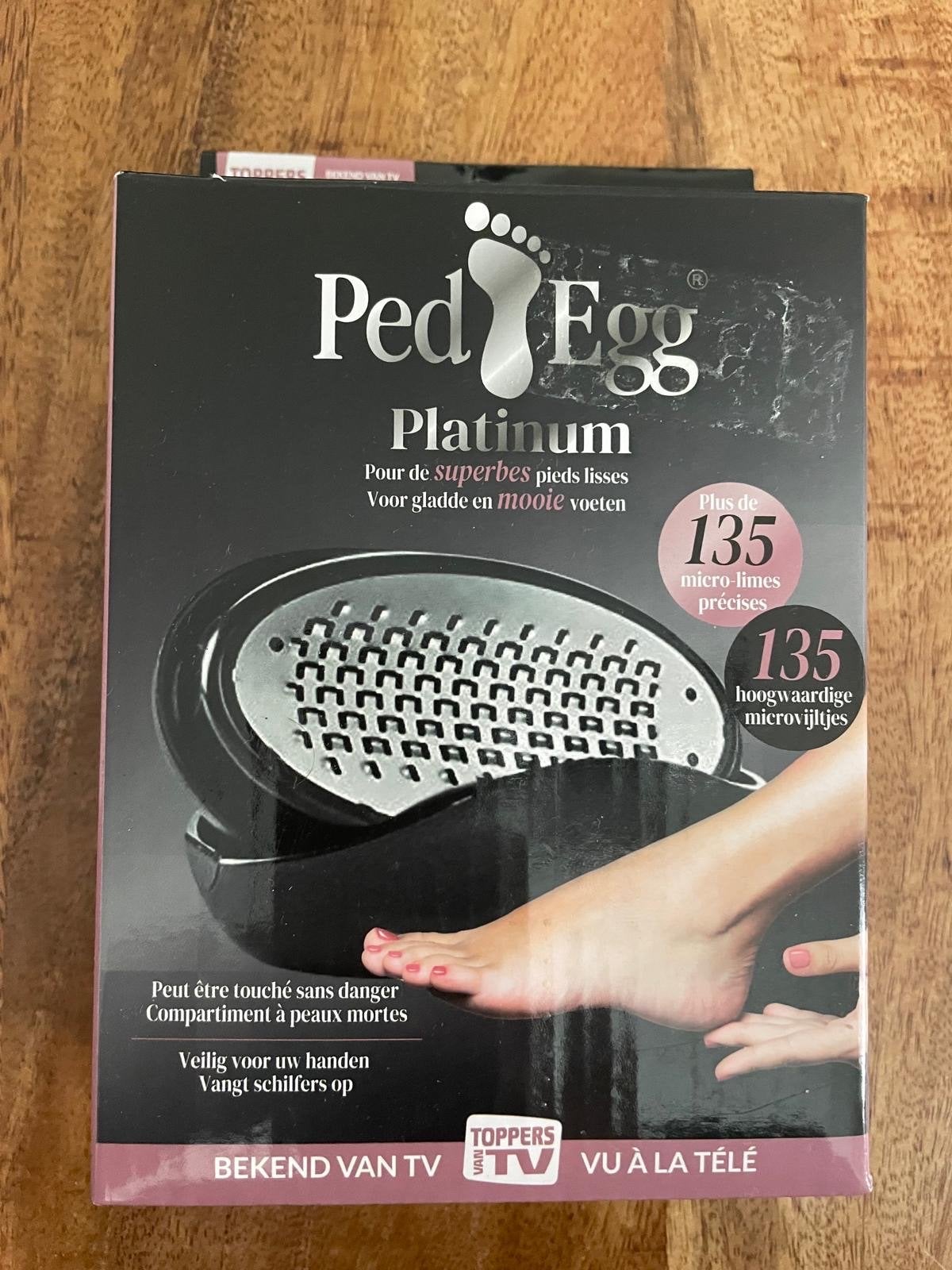 Ped Egg Platinum - Voor gladde en mooie voeten, Ophalen of Verzenden, Nieuw, Overige typen