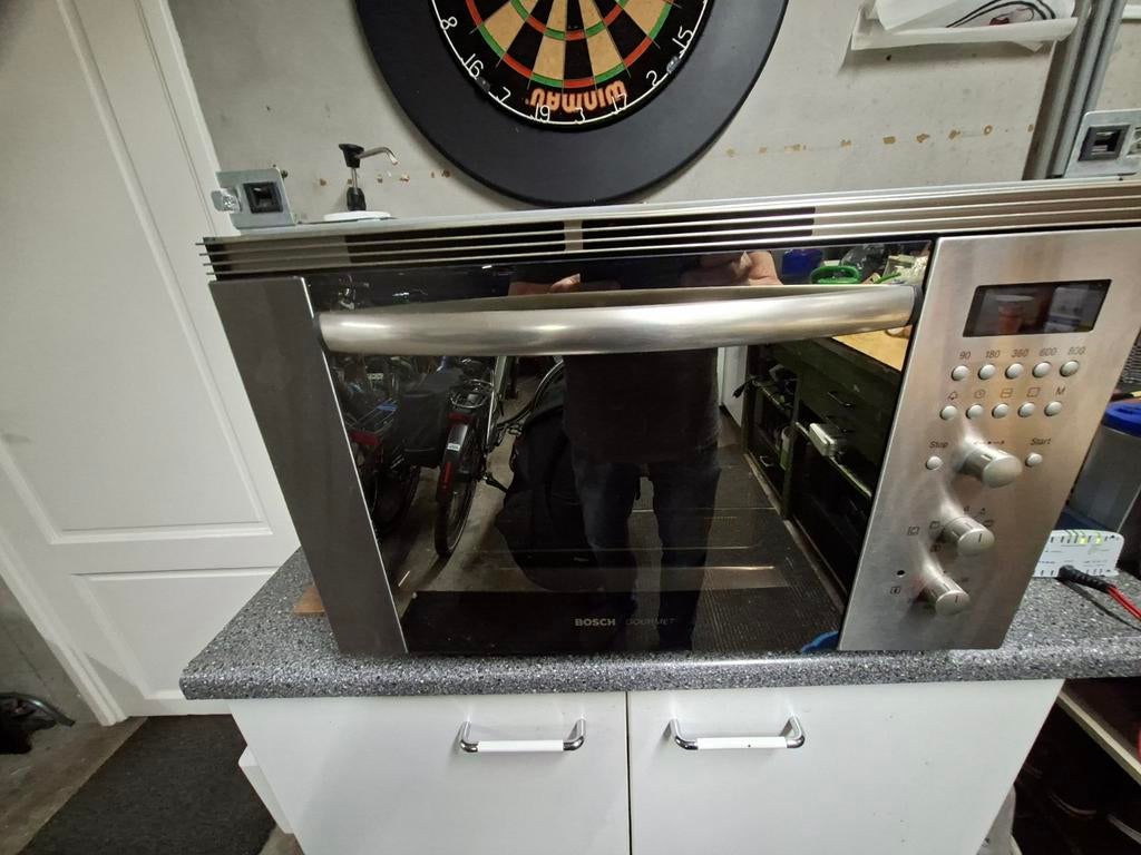 Bosch Gourmet Combi Magnetron Oven, Witgoed en Apparatuur, Ovens, Minder dan 45 cm, Gebruikt, 60 cm of meer, Combi-oven