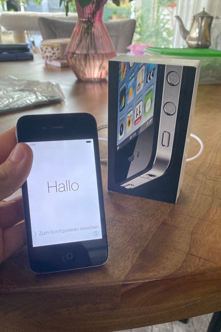 Apple iphone 4, Ophalen, Gebruikt, Zwart, 8 GB