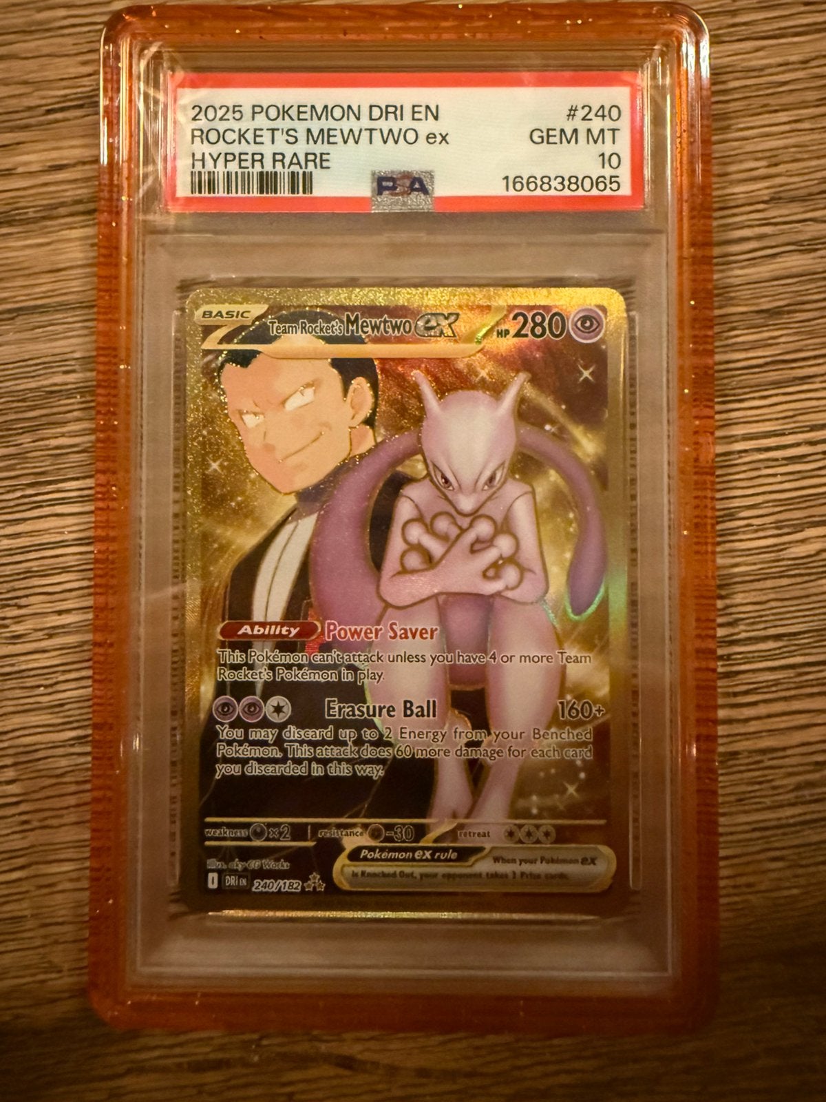 Psa10 mewtwo dri, Ophalen, Zo goed als nieuw