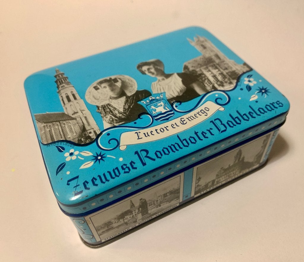 Vintage Zeeuwse Roomboter Babbelaars L’uctor et Emergo, Verzamelen, Ophalen of Verzenden, Gebruikt, Overige