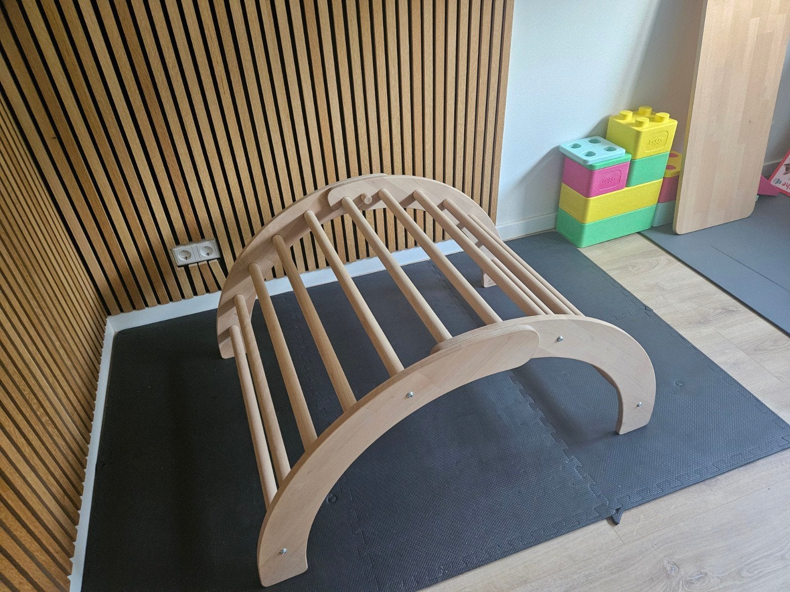 Ehrenkind Montessori Kletterboog van hout, Kinderen en Baby's, Speelgoed | Houten speelgoed, Ophalen, Zo goed als nieuw