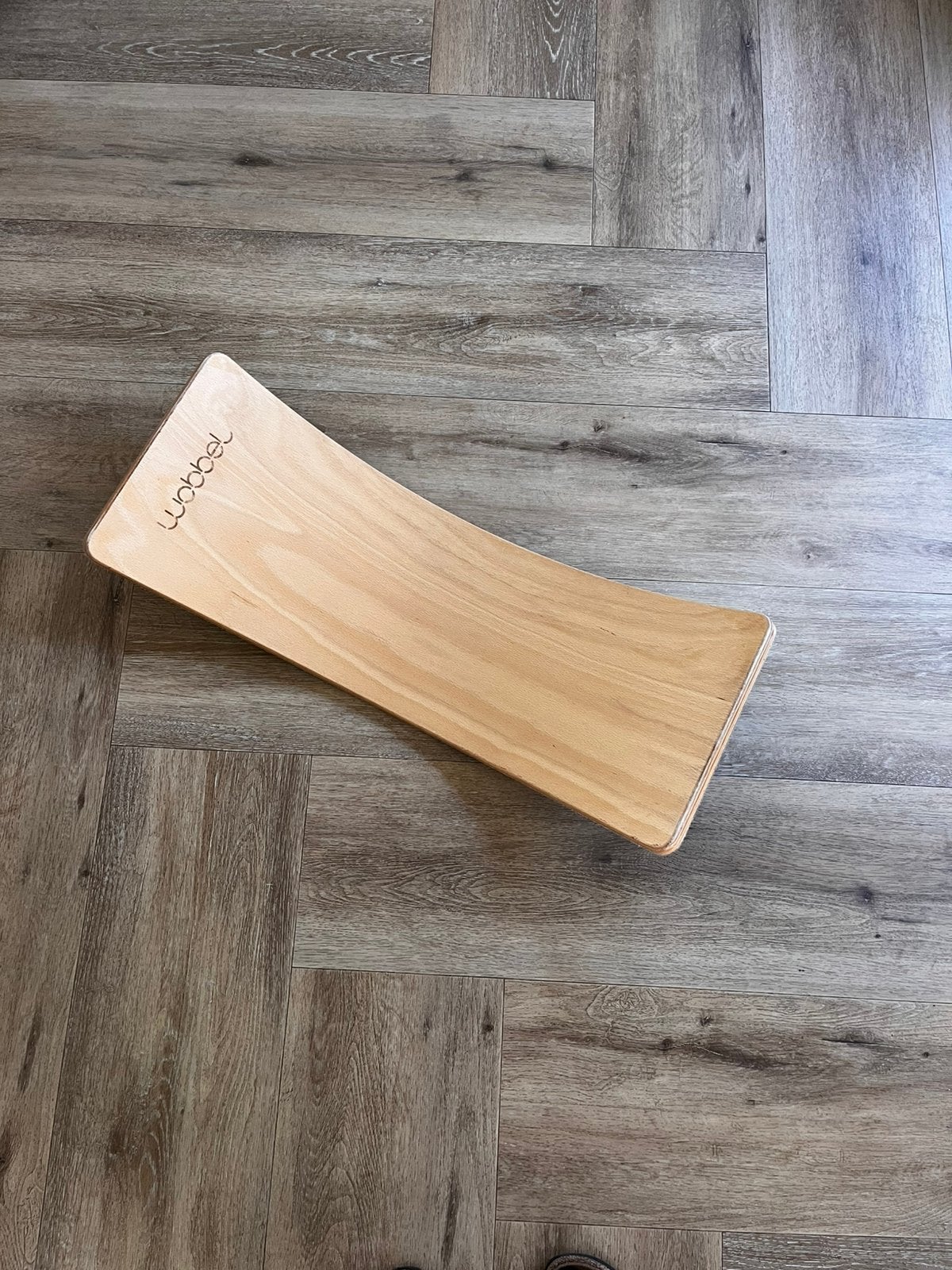 Lichtgrijze wobbel balance board, Ophalen, Gebruikt, Jongen of Meisje