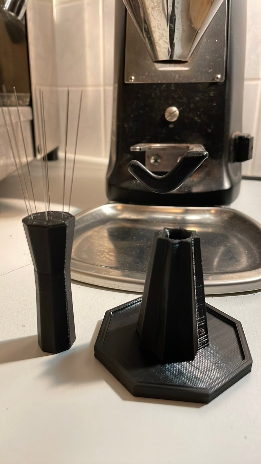 WDT Tool en Doseerring (nieuw), Witgoed en Apparatuur, Koffiemachine-accessoires, Zo goed als nieuw, Ophalen of Verzenden