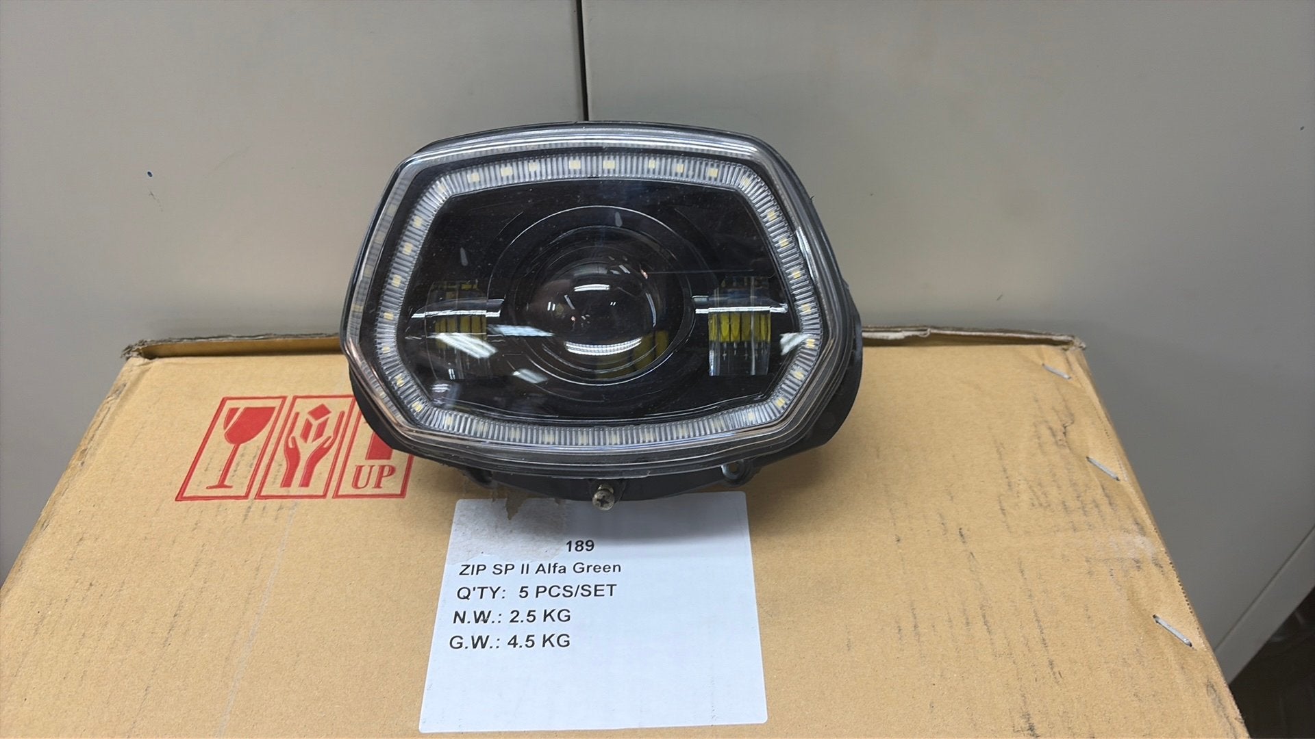 Vespa spint Angeleye koplamp, Ophalen of Verzenden, Nieuw, Koplamp