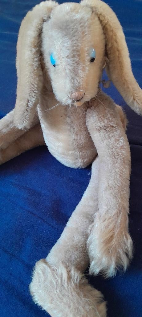Oude Steiff haas, Antiek en Kunst, Curiosa en Brocante, Ophalen