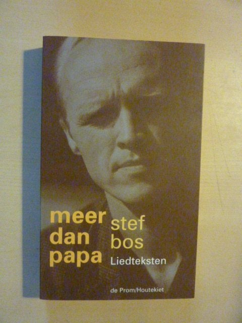 Stef Bos - Meer dan papa, Ophalen of Verzenden, Zo goed als nieuw, Artiest