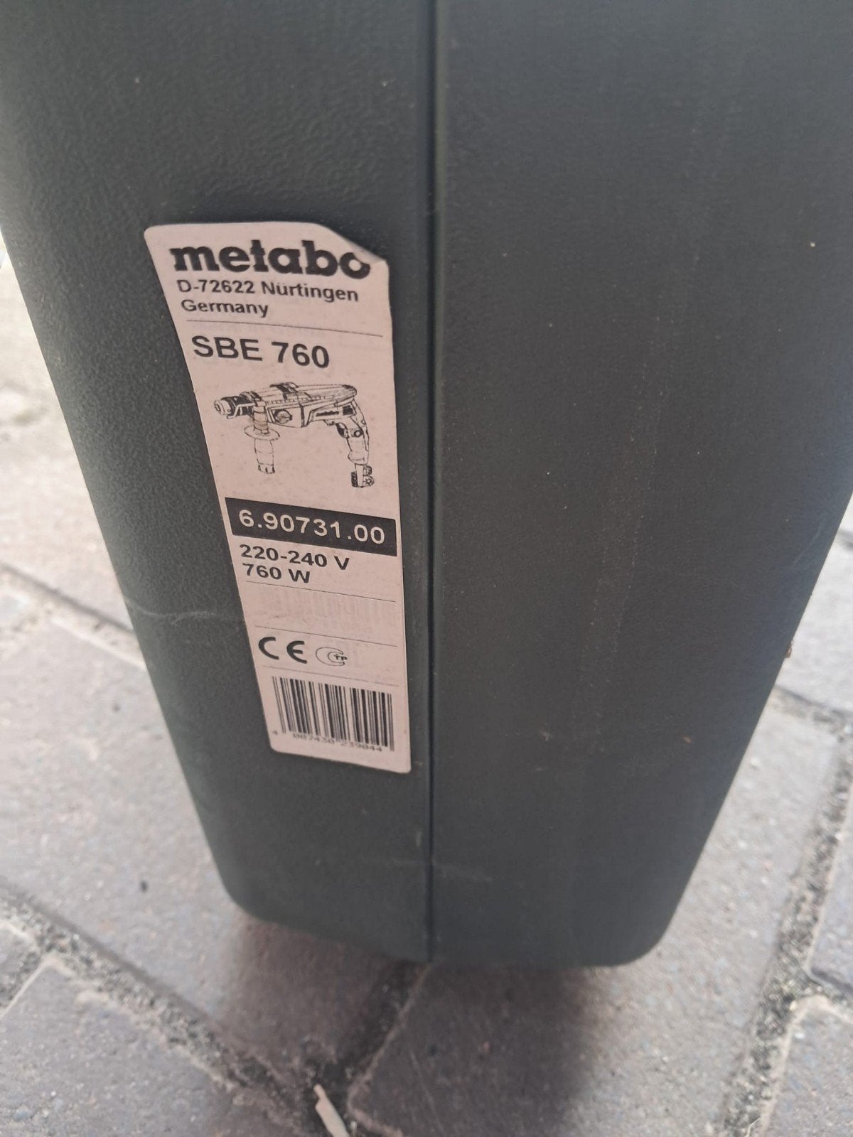 Metabo SBE 760 klopboor, Ophalen, Zo goed als nieuw