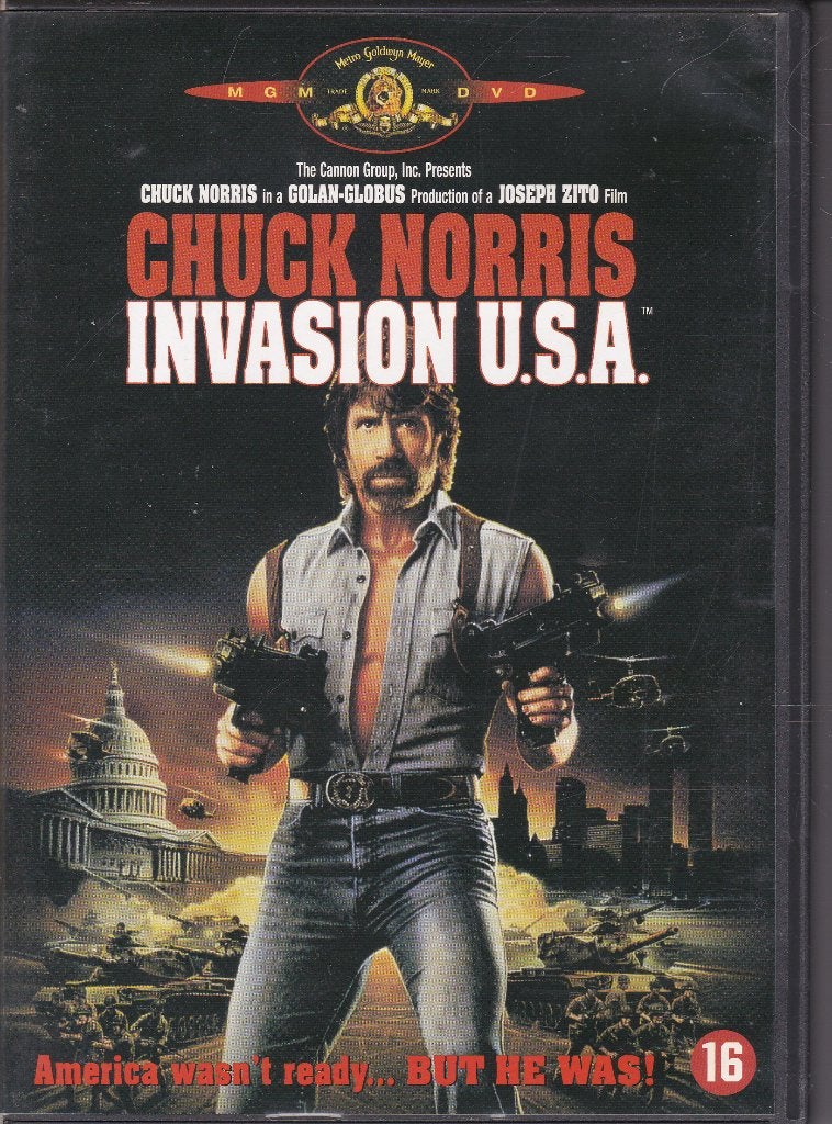 Invasion U.S.A. ֎ 1985, Chuck Norris, Richard Lynch, Gebruikt, Vanaf 16 jaar, Ophalen of Verzenden, 1980 tot 2000