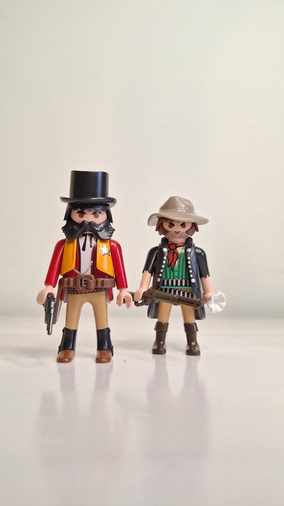 Playmobil ad21 – Duo Pack Sheriff & Bandiet, Ophalen of Verzenden, Zo goed als nieuw