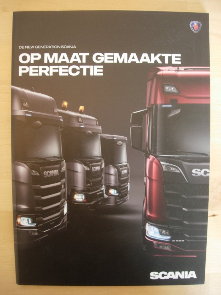 Scania New Generation Brochure 2017, Ophalen of Verzenden, Zo goed als nieuw, Overige merken, Scania