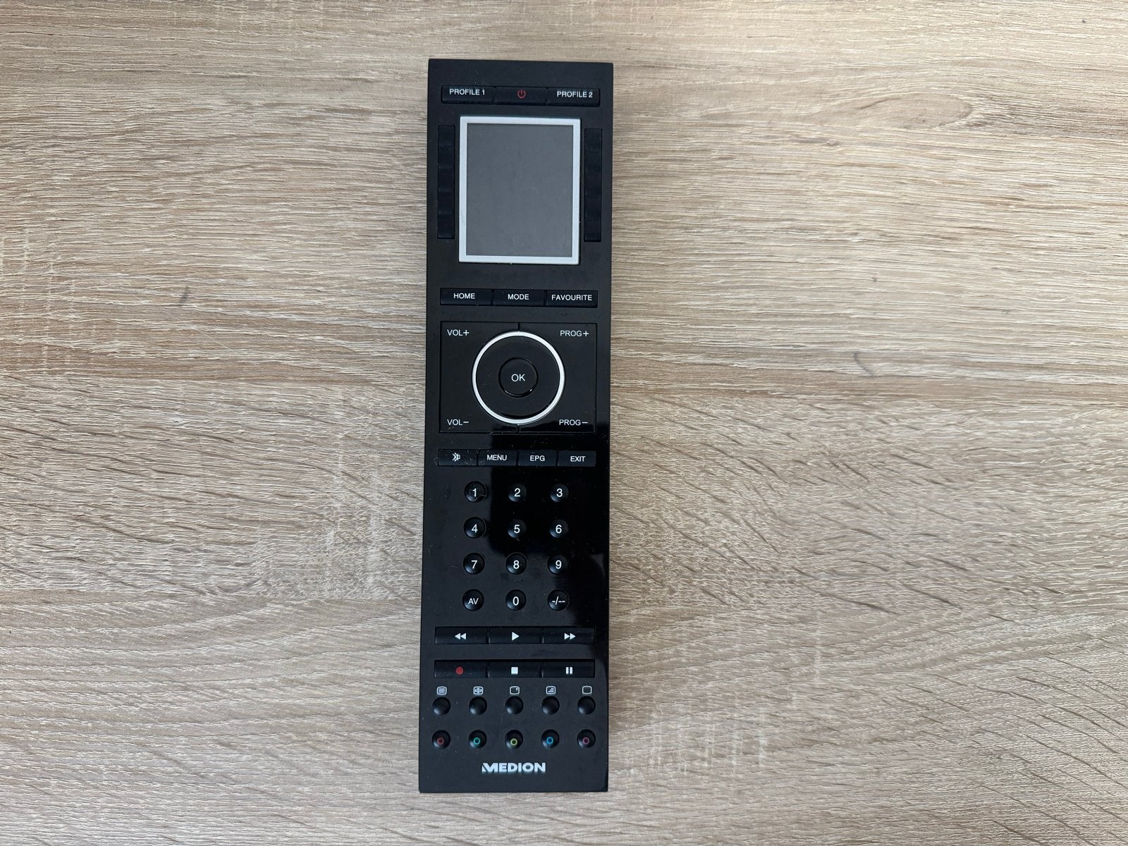 Medion Afstandsbediening met Display, Ophalen, Tv, Zo goed als nieuw, Origineel