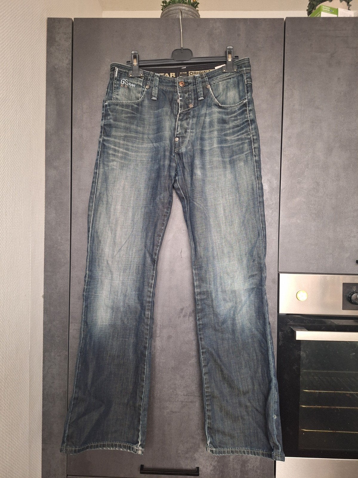Gstar jeans maat 30/32, Ophalen of Verzenden, Gedragen, Blauw, W32 (confectie 46) of kleiner
