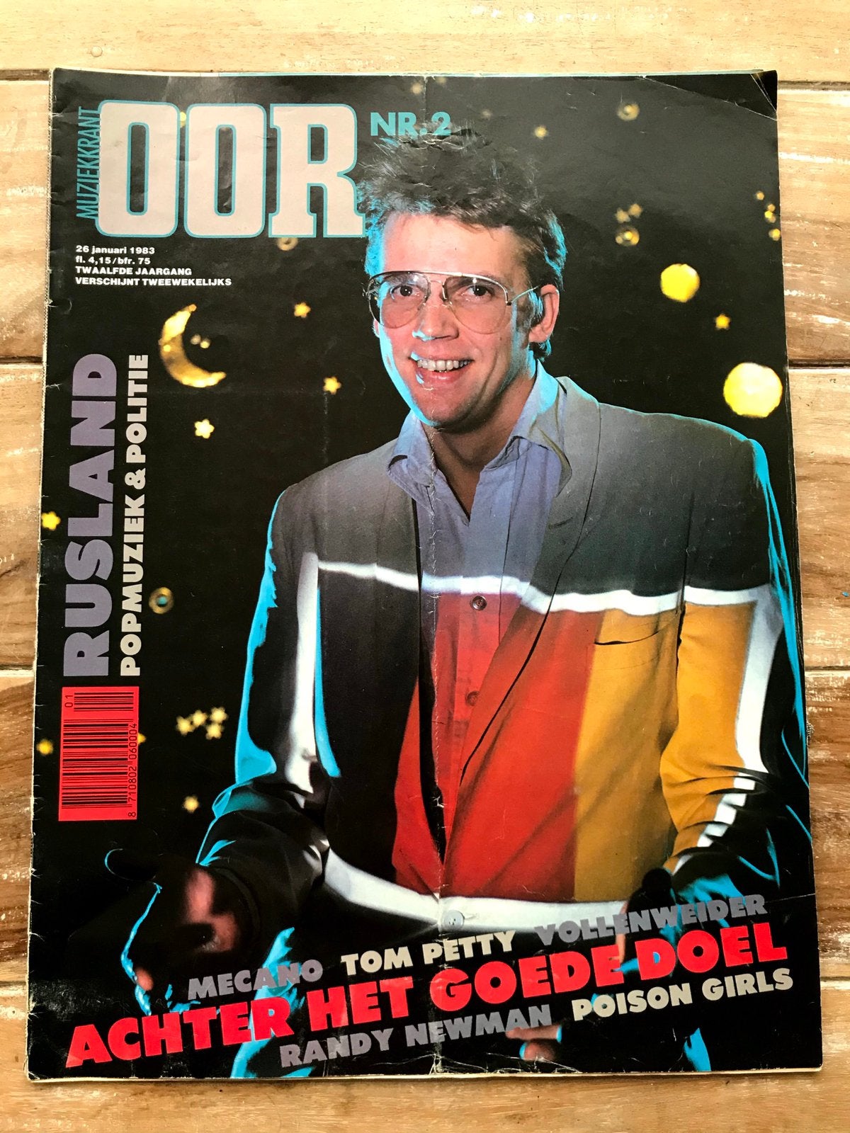Muziekkrant OOR 1983 HET GOEDE DOEL Tom Petty COCTEAU TWINS, Ophalen of Verzenden, Zo goed als nieuw, Muziek, Film of Tv